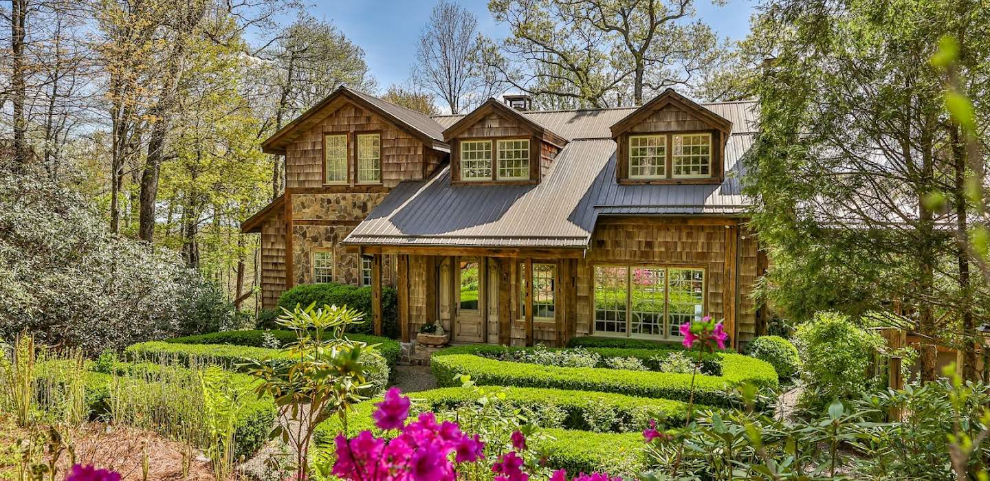 House with garden