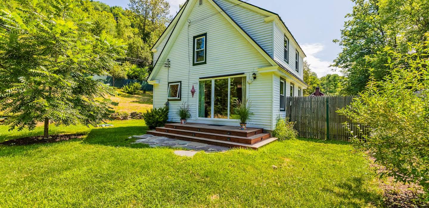 House with garden