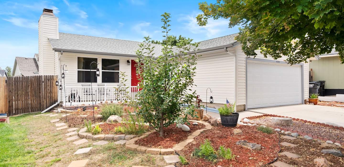 House with garden