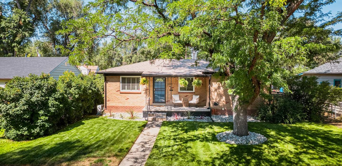 House with garden