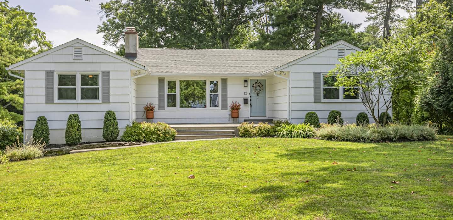 House with garden