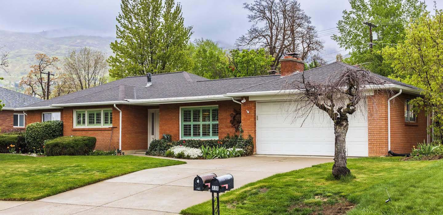 House with garden